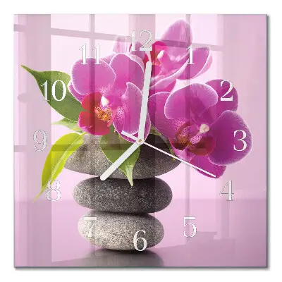 Relógio decoração Orquídea