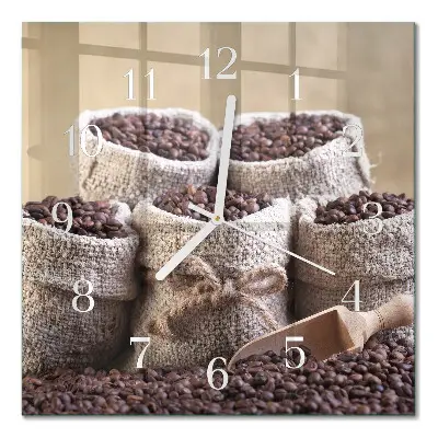 Relógio decoração Grãos de café