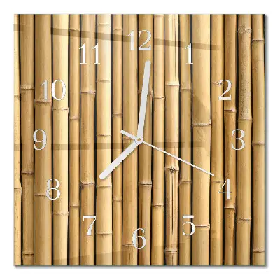 Relógio decoração Bambu