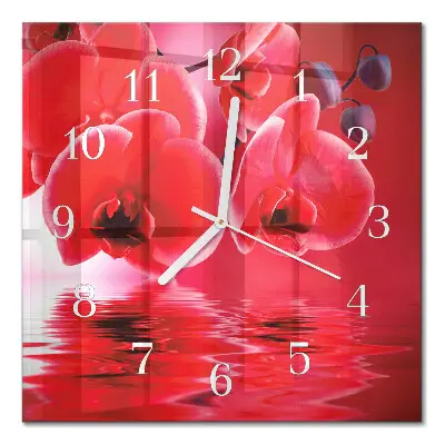 Relógio decoração Orquídea