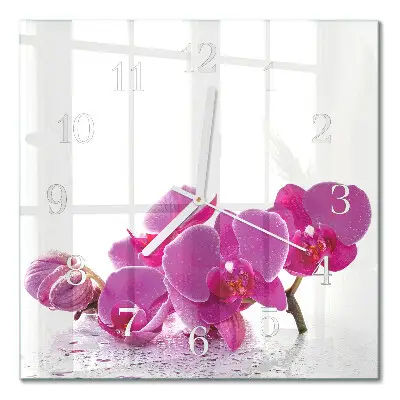 Relógio decoração Orquídea