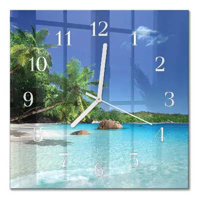 Relógio decoração Ilha Palm