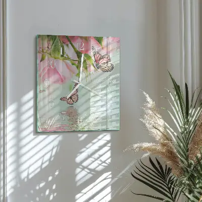 Relógio decoração Borboletas