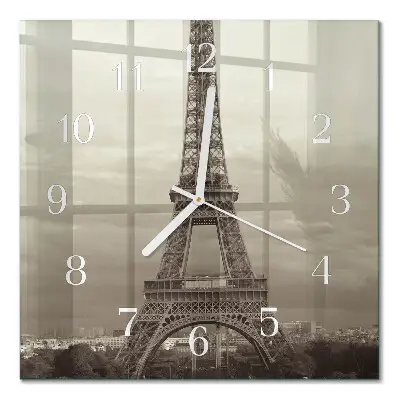 Relógio decoração Torre Eiffel