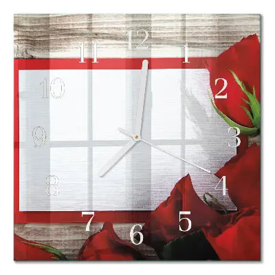 Relógio decoração Rosas