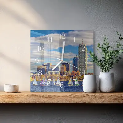 Relógio decoração Barcos à vela