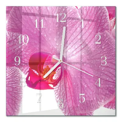Relógio decoração Orquídea