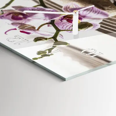 Relógio decoração Orquídea da areia