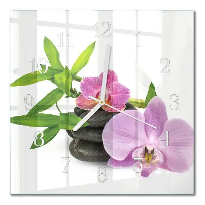 Relógio decoração Orquídea