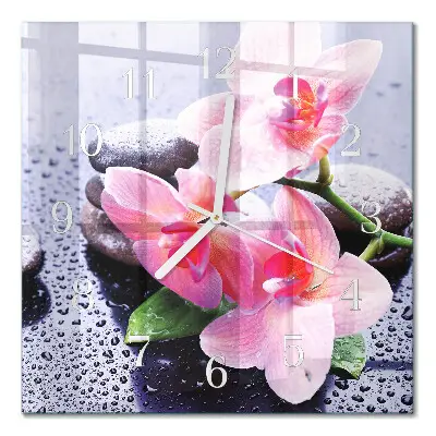 Relógio decoração Orquídea