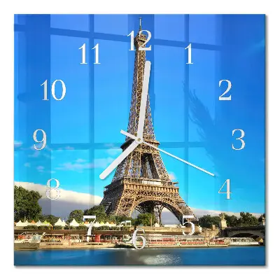 Relógio decoração Torre Eiffel Paris