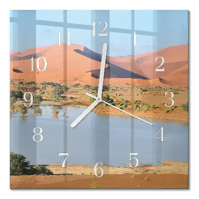 Relógio quadrado Deserto