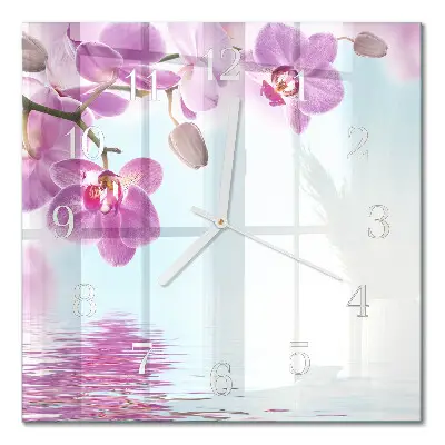 Relógio decoração Orquídea