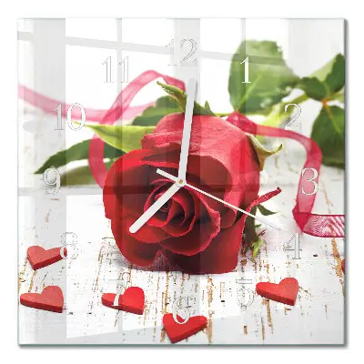 Relógio decoração Rosa
