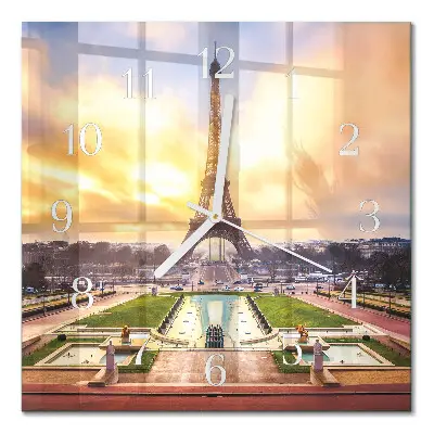 Relógio decoração Torre Eiffel