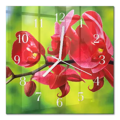 Relógio decoração Orquídea