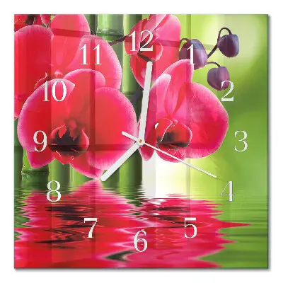 Relógio decoração Orquídea