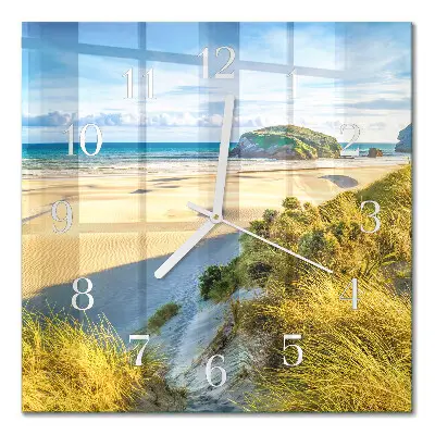 Relógio quadrado Praia