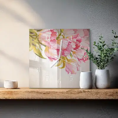Relógio decoração Aquarelas