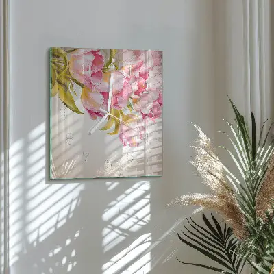 Relógio decoração Aquarelas