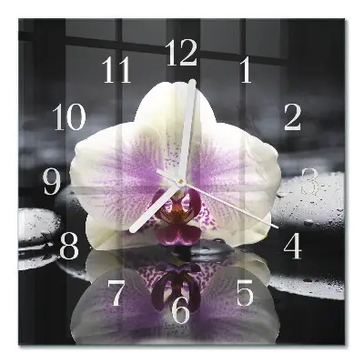 Relógio decoração Orquídea