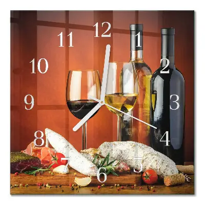 Relógio decoração Vinho
