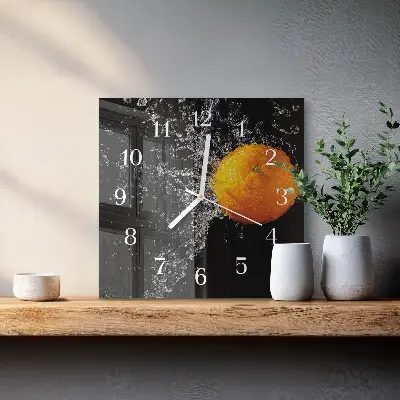 Relógio decoração Laranja