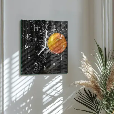 Relógio decoração Laranja