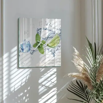 Relógio decoração Hortelã
