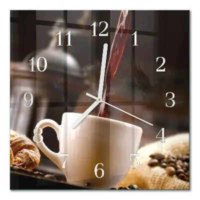Relógio decoração Café