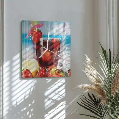 Relógio decoração Bebida