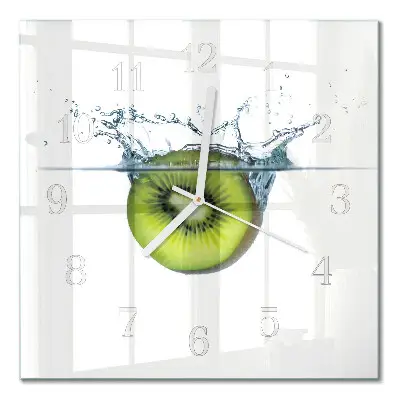 Relógio quadrado Kiwi