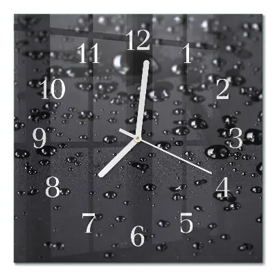 Relógio decoração Gotas