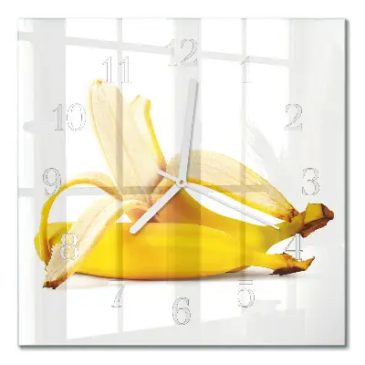 Relógio quadrado Bananas