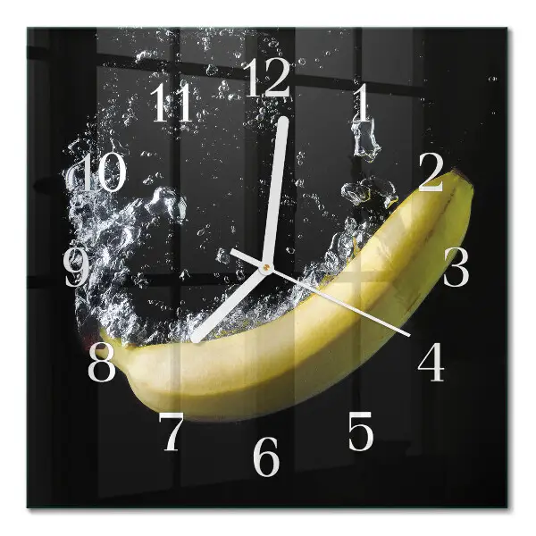 Relógio quadrado Banana