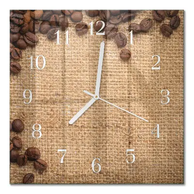 Relógio decoração Grãos de café