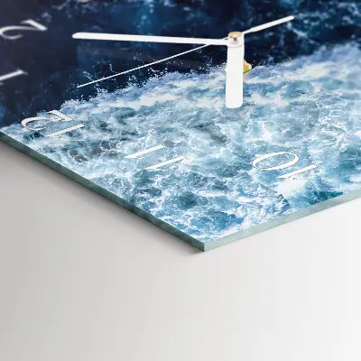 Relógio decoração Ondas do oceano