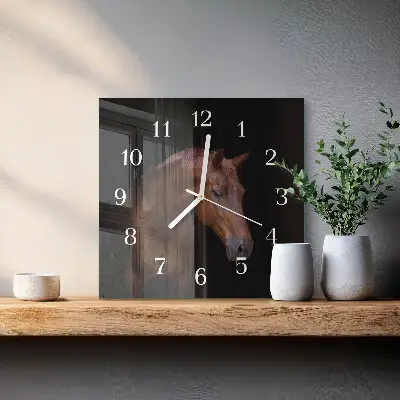 Relógio decoração Cavalo
