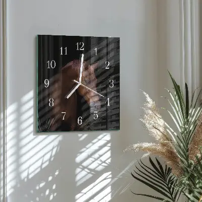 Relógio decoração Cavalo