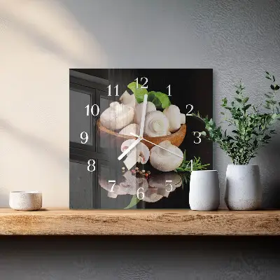 Relógio decoração Cogumelos