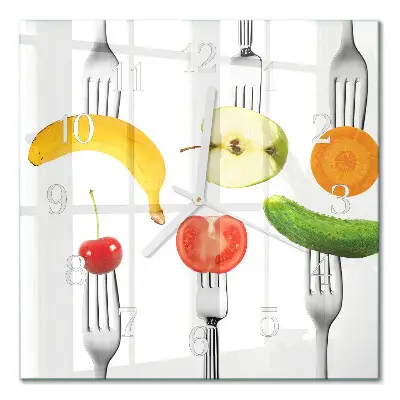 Relógio decoração Fruta