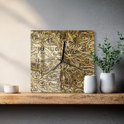 Relógio de vidro Mosaico
