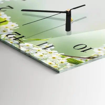 Relógio de vidro Primavera
