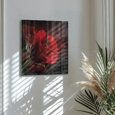 Relógio de parede Rosas