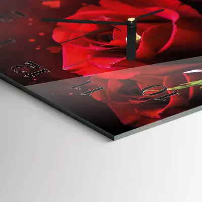 Relógio de parede Rosas