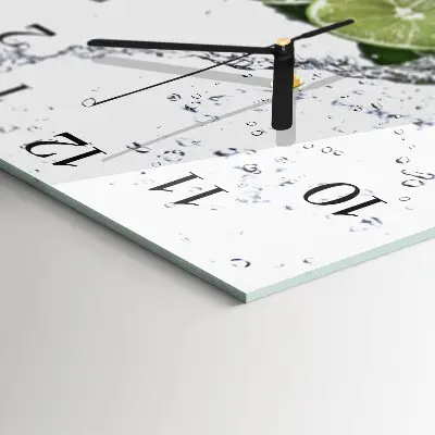 Relógio de parede quadrado Limões