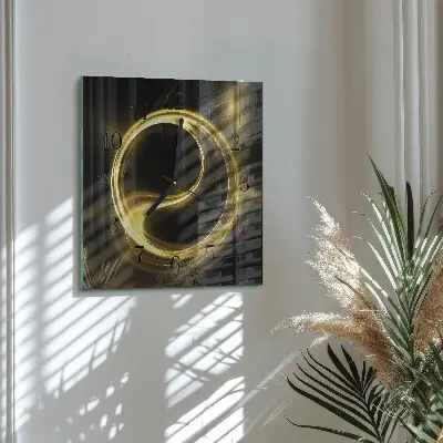 Relógio de parede Círculo abstrato