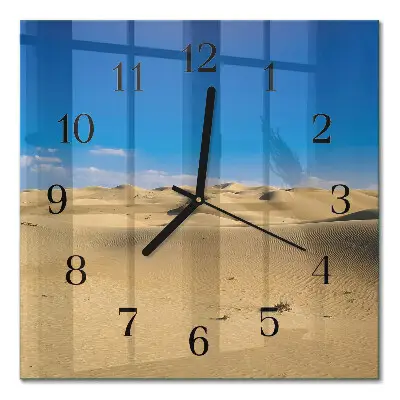 Relógio quadrado Deserto