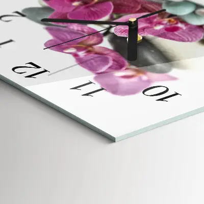 Relógio de parede Orquídeas