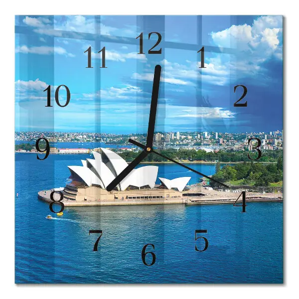 Relógio de vidro Ópera de Sydney